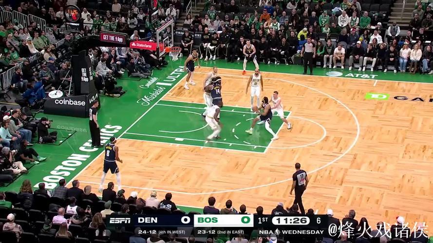 穆雷22分8板17助布朗33分7板 掘金末节翻盘胜凯尔特人